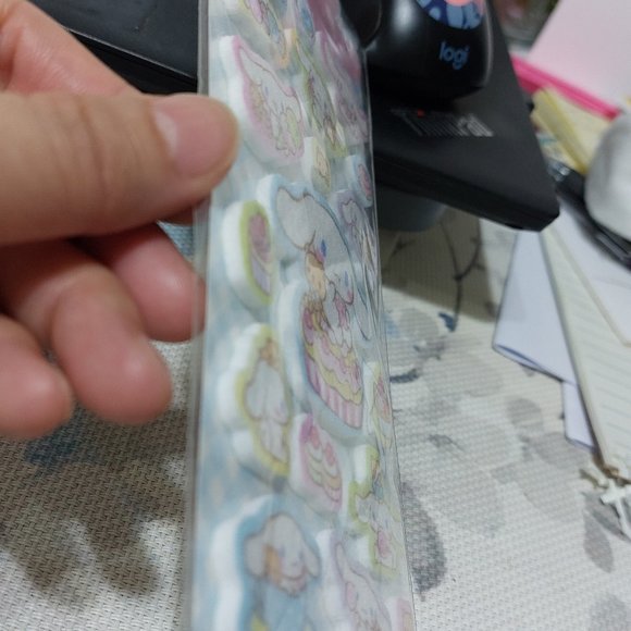 Sanrio Cinnamoroll Puffy 3D Stickers Fun For Kids Sanrio Fans - Picture 2 of 6